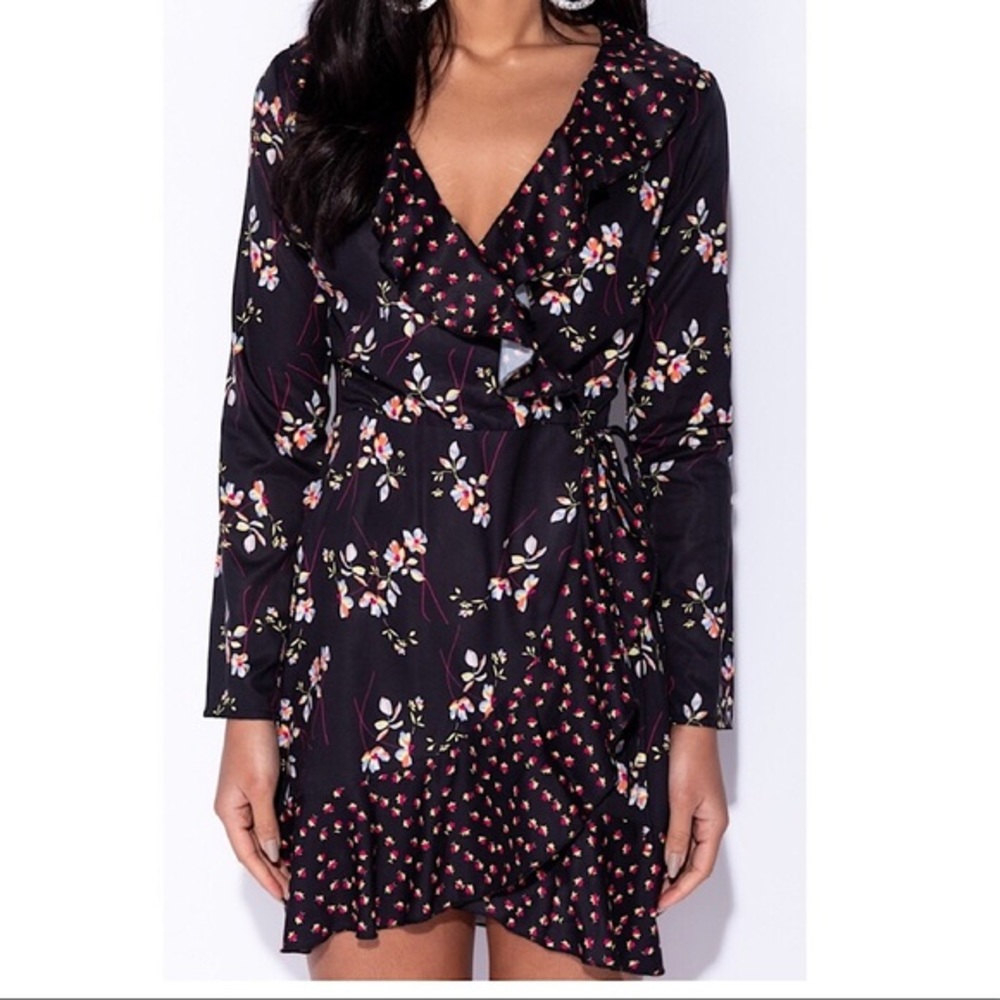 FLORAL PRINT DRESS - Picture 5 of 7